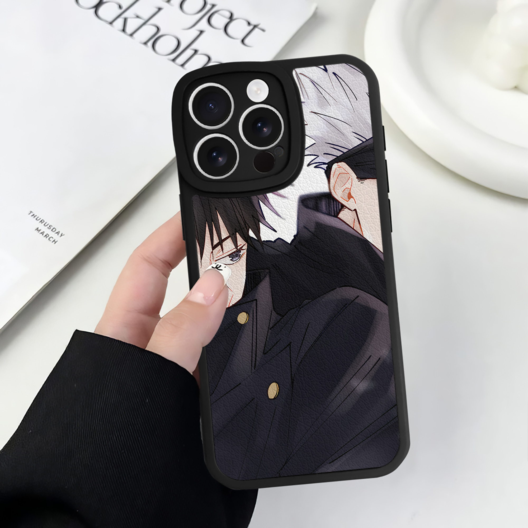 （画像用） SPY×FAMILY间谍家家酒 【iPhone 16シリーズ対応】シリコンスマホケース（レザー調） 材質：シリコン